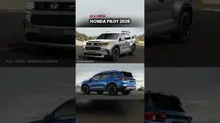NEW HONDA PILOT 2026 #honda #hondapilot  #honda2026 #rendering