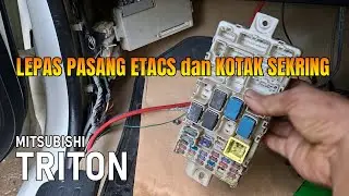 Cara lepas pasang ETACS dari kotak sekringnya
