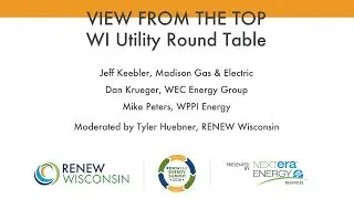 2018 Renewable Energy Summit - Utility Panel