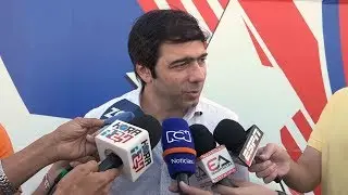 ANTONIO CHAR ESTUVO PRESENTE EN PRIMER D&Iacute;A DE ENTRENAMIENTO DE JUNIOR