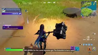Use the Sensor backpack to find an energy fluctuation around Loot Lake