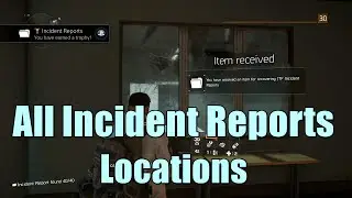 The Division All Incident Reports Locations l Intel Collectible l Incident Reports Trophy/Achivement