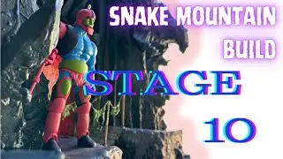 SNAKE MOUNTAIN BUILD: Stage 10! DONE! #snakemountain #mastersoftheuniverse #diy #playset #skelevader