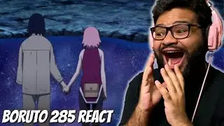 CAOS E ROMANCE NA PRIS&Atilde;O! BORUTO Epis&oacute;dio 285 REACT SASUKE RETSUDEN
