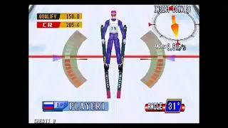 MAME - Nagano Winter Olympics '98 (GX720 EAA) - Ski Jumping Largehill [Points: 235.7] [W0,106]