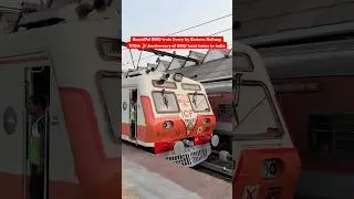 Beautiful EMU train livery by Eastern Railway on 🎉100th Anniversary of EMU local trains in India