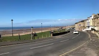 Seascale beach on the Irish Sea cost of Cumbria