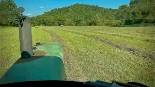 Making hay mid October...