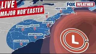 LIVE Coverage Tracking Nor'easter, Bomb Cyclone Off East Coast, Winter Storm Aftermath | FOX Weather