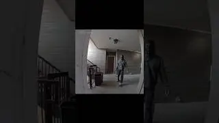 ⚠️ Doorbell Camera Caught Something Terrifying After a Break-In Attempt 😱 #scaryvideo #shorts