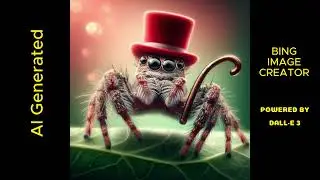 Jumping Spiders with Hat [AI]