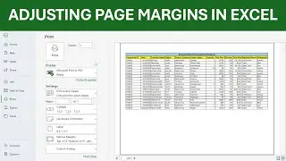 How to Set Margins & Center Printouts in Excel | Easy Page Setup Tutorial
