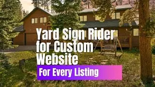 Supercharge Your FREE Custom Website: Get a FREE Yard Sign Rider as well, when you list with us!