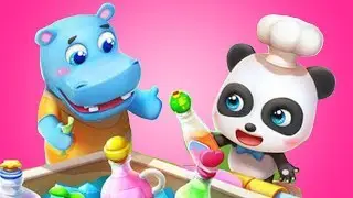 Play And Explore Fruit Juice Factory - Baby Panda's Juice Shop - Fun Game For Kids