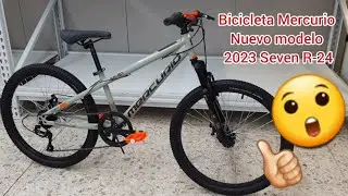 Bicicleta marca Mercurio nuevo modelo 2023 Seven  R-24