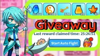 GIVEAWAY| 25 hours of afk grinf in weapon fighting simulator #weaponfightingsimulator #wfs