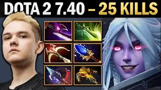 Drow Ranger Pro Carry с Silveredge и Butterfly - Геймплей Dota