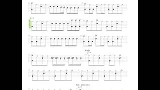 Wasting Love + Iron Maiden + Drums only + Drum tab