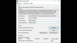 OCI | Generate ssh keys for windows