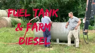 On Farm Diesel Fuel Tank. How We Setup An On Farm Fuel Tank.