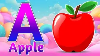 Phonics Song 2 with TWO Words in 3D - A for Airplane - ABC Alphabet Songs with Sounds for Children