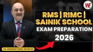 RIMC 2026 Class 8, RMS 2026 and Sainik School 2027 Class 6 and Class 9 Entrance Exam Preparation