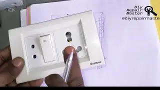 6 in 1 Digital Energy Meter Testing Board Wiring Diagram | @diyrepairmaster 