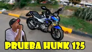 Probando la Nueva Hero Hunk 125 - En la Calle 🔥