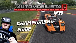 Automobilista 2 VR | Exploring Championship Mode