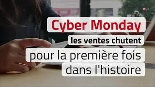 Cyber Monday : les ventes chutent, pour la premi&egrave;re fois dans l'histoire