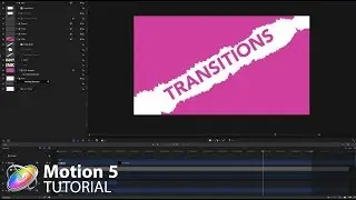 Учебное пособие по Apple Motion 5: переходы масок изображений