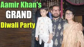 Aamir Khan's GRAND Diwali Party 2019 With Many Celebs.