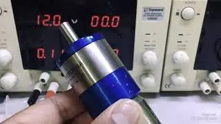 Test Faulhaber motor 43:1