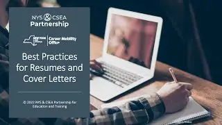 Best Practices for Resumes and Cover Letters