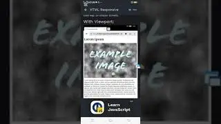 HTML Responsive
