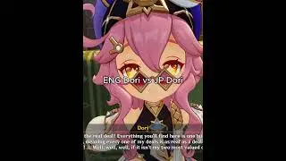 Dori English VA vs Japanese VA
