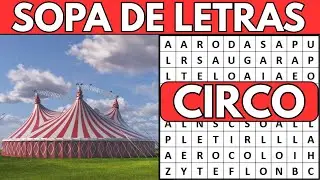 Reta tu mente con esta sopa sobre EL CIRCO