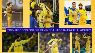 Heartfelt Tribute to Sir Ravindra Jadeja | Chennai Super Kings | Rajasthan Royals @chennaiipl