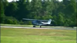 Cessna 172 Solo Landing #2 KFTY