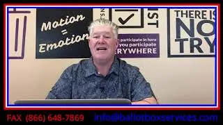 Ballot Box  How do I know my Candidate Registration forms have been received