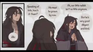 Wei Ying y sus versiones del pasado, cómic fandub latino