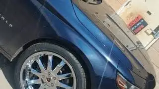 20inch chrome merceli m10 on Chevy impala ulohos indianapolis tires wheels