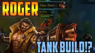 Mobile Legends НОВАЯ МЕТА-сборка танка Роджера &mdash; полноценный игровой процесс