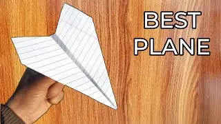 How to make airplane with Paper |Best Paper aeroplane kaisa banao| plane banane ka tarika #914
