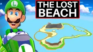 The Lost Beach Level of Mario Kart DS