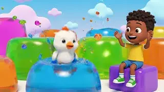 Angry Birds Squishy Chick Stuck to Jelly | Kids Songs & Nursery Rhymes