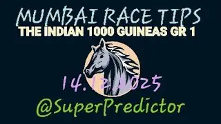 | MUMBAI RACE TIPS | | 14.12.2025 | | Tips & Analysis | | INDIAN 1000 GUINEAS | #mumbairacetips