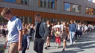 FIRST DAY OF SCHOOL IN HAAPSALU P&Otilde;HIKOOL