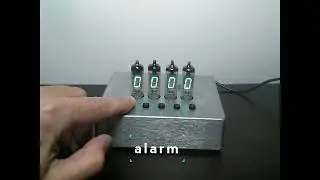VFD tube Clock IV-6 METAL