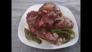 Копченые шейные позвонки и свиные рульки по-южному